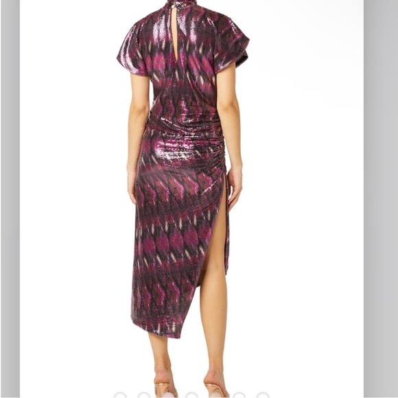 MISA Los Angeles Divia Ikat Sequin Dress, NWT - Picture 3 of 9